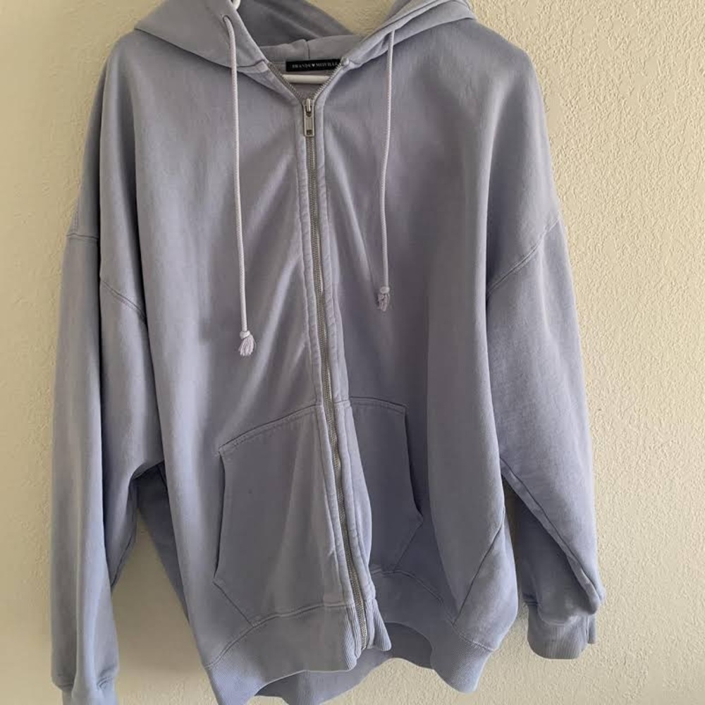 CHRISTY LIGHT BLUE HOODIE - Picture 2 of 5